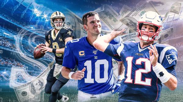 Die Topverdiener der NFL-Geschichte mit Drew Brees, Eli Manning und Tom Brady