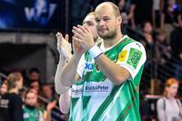 Paul Drux, Kapitän der Füchse Berlin, muss im Alter von 29 Jahren seine Handball-Karriere beenden. 