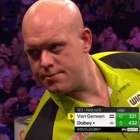 White Wash! Van Gerwen von Dobey abgefertigt