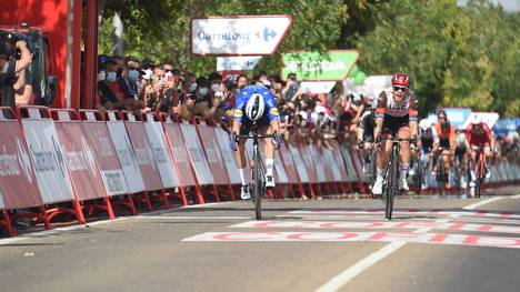 Florian Senechal feierte bei der Vuelta den Etappensieg