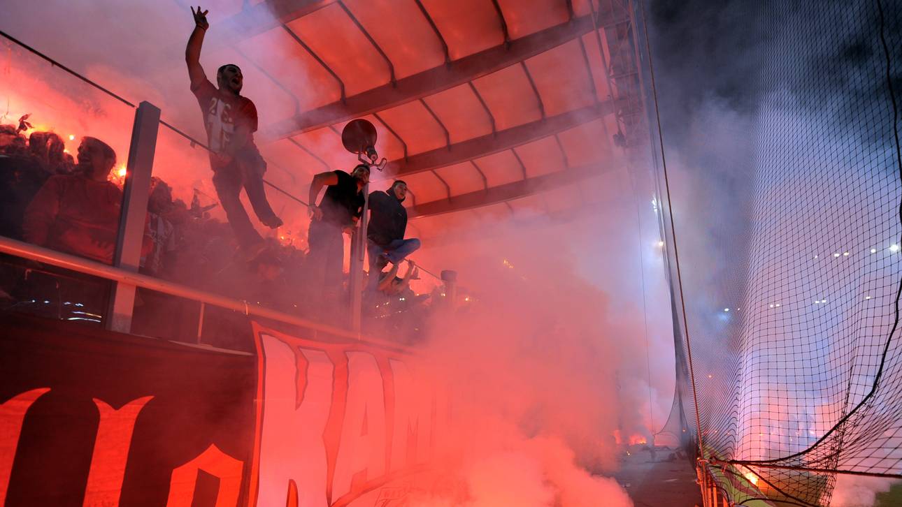 Griechischer Basketball in Trümmern