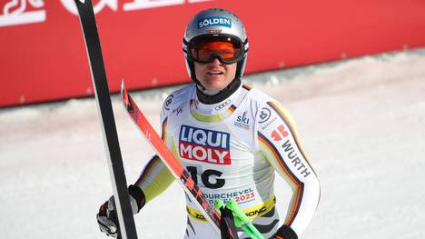 Thomas Dreßen quälte sich bei der Ski-Alpin-WM heftig