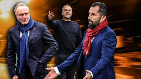 Die Gedankenspiele von Hansi Flick mit dem DFB setzen den FC Bayern unter Druck. Hat Flick die Bayern gar "im Würgegriff"?