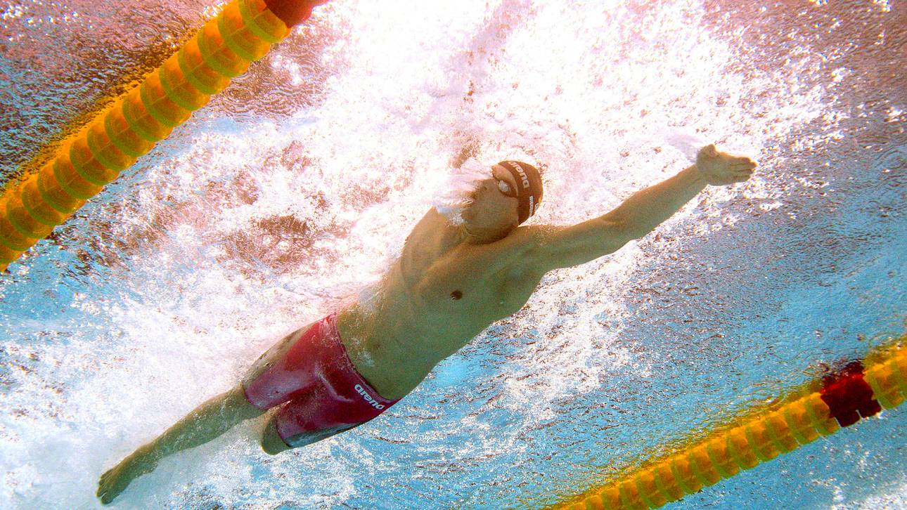 Biedermann schwimmt zu EM-Silber