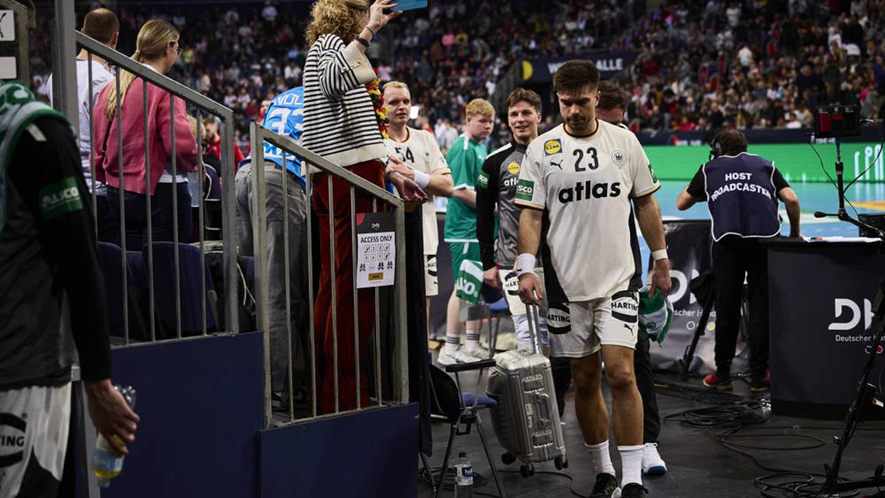 DHB-Star Renars Uscins sorgte für einen Schreckmoment