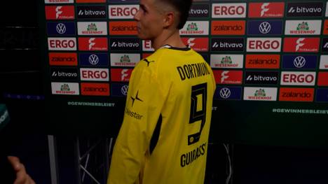 Semir Demirovic schnappt sich nach dem Spiel gegen Borussia Dortmund das Trikot von Serhou Guirassy und erklärt, was sein Bruder Ermedin Demirovic damit zu tun. 