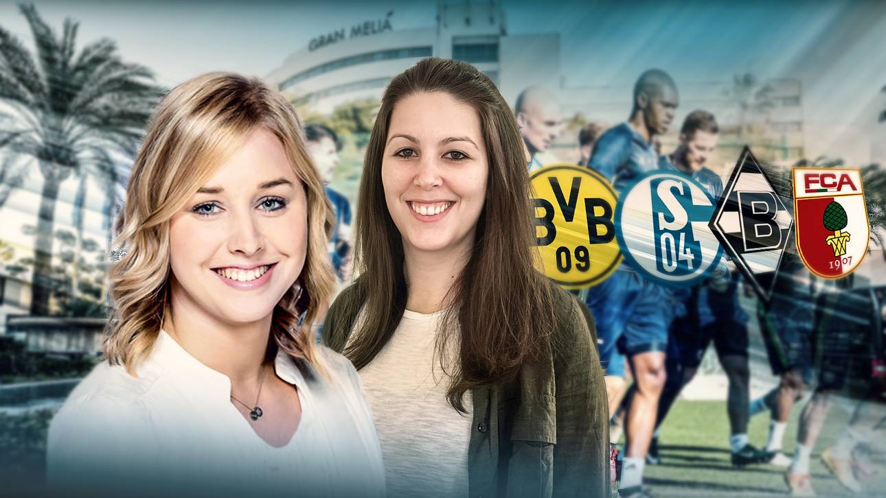 Katharina Hosser und Ann-Marie Herrmann sind in Marbella vor Ort