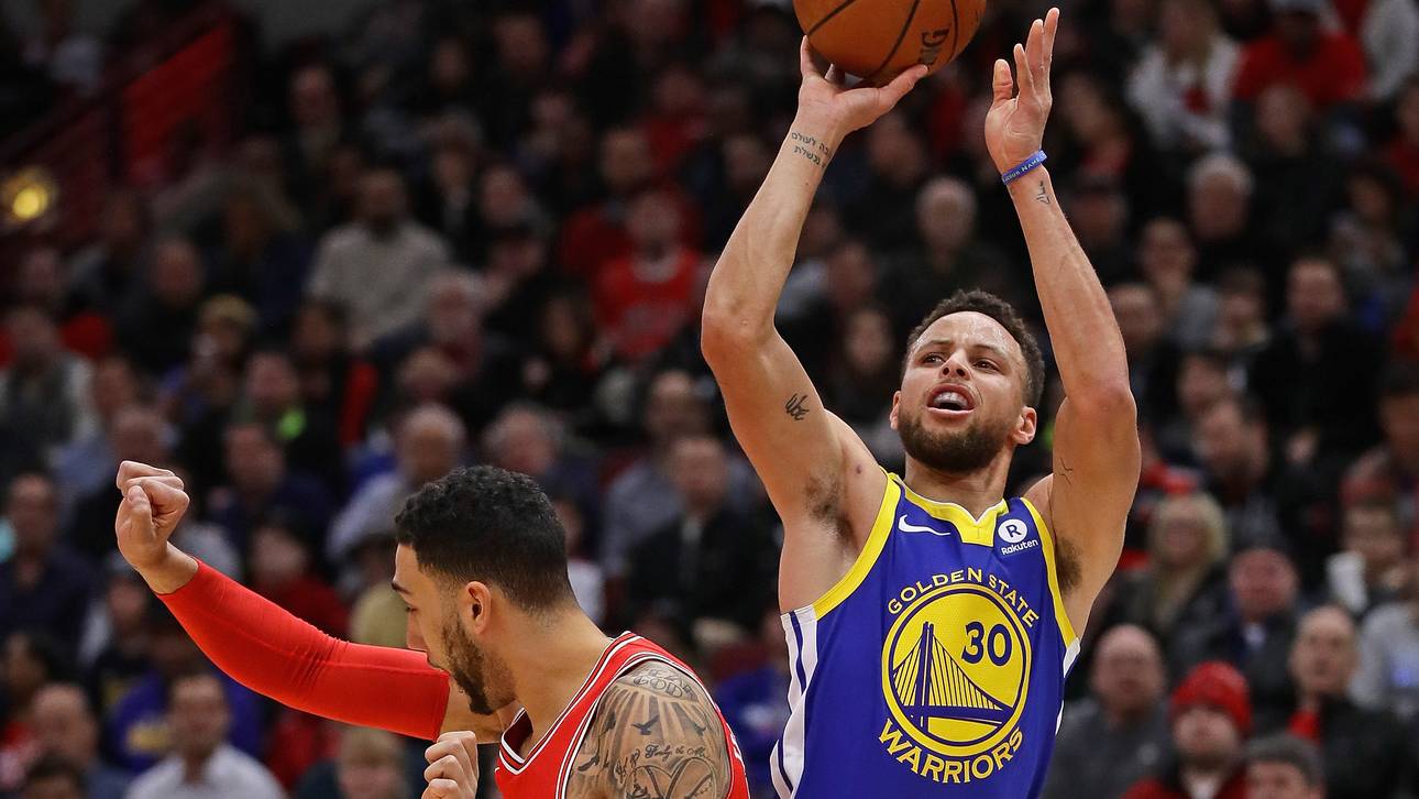 Splash Brothers schießen Bulls ab