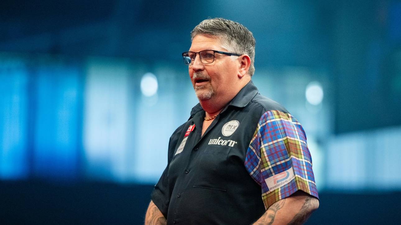 Schottlands zweimaliger Weltmeister Gary Anderson