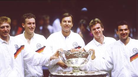 Tennis: Davis Cup 1989 Deutschland - Schweden 3:2