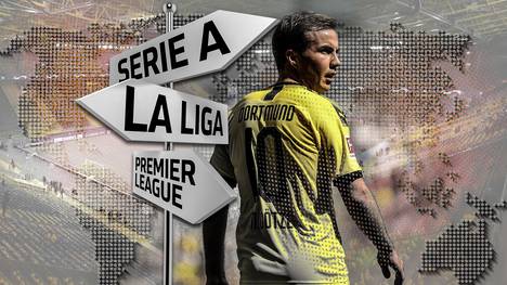 Der Abschied von Mario Götze bei Borussia Dortmund steht so gut wie fest. Sein Weg führt Möglicherweise nach Italien. 