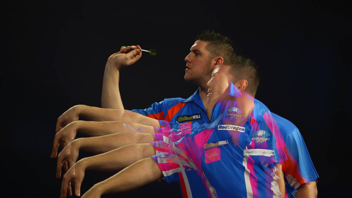 Der Nordire schlägt aber zurück, sichert sich das Spiel und zieht in die nächste Runde ein. Gurney lässt die Pfeile nur so fliegen