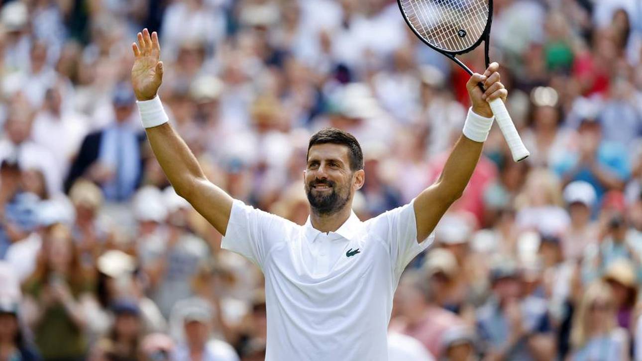 Djokovic locker zum 99. Wimbledon-Sieg