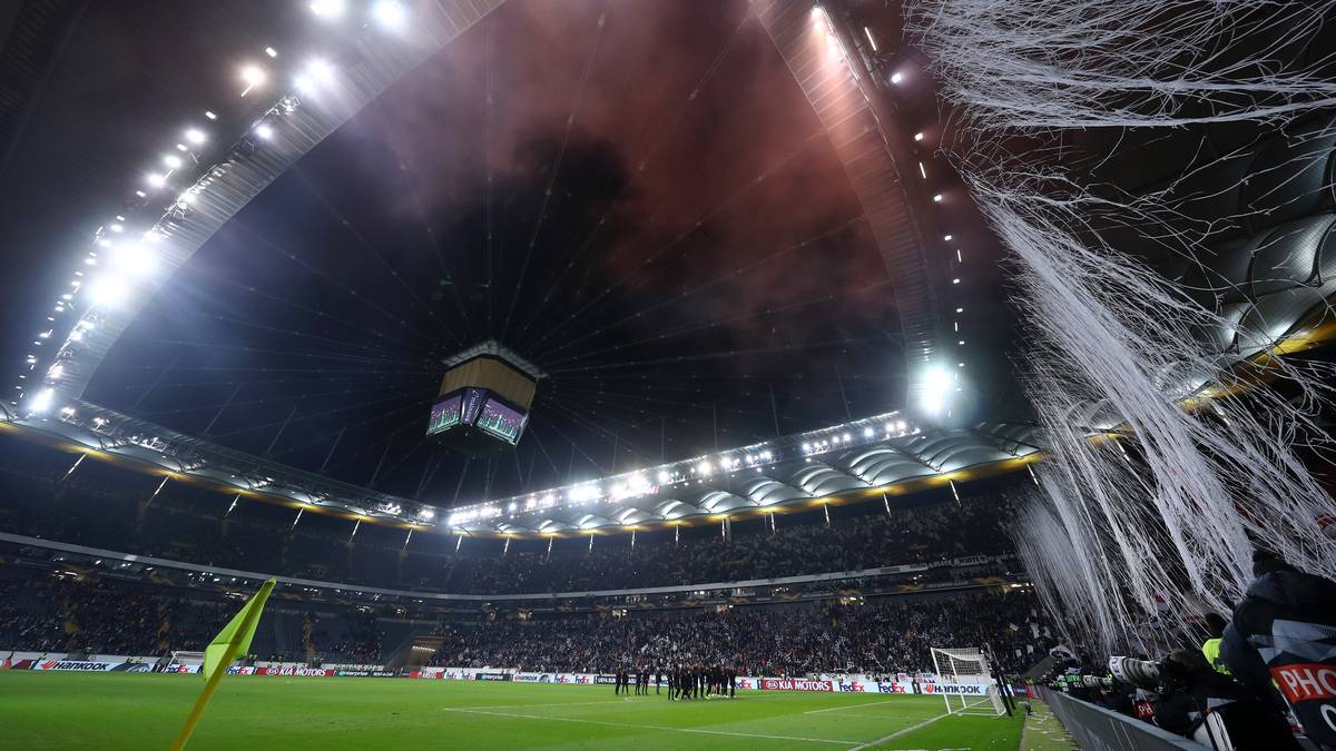 Im Februar hatten die Anhänger im Rückspiel gegen Donezk auch eine spektakuläre Choreo geplant - doch es kam anders