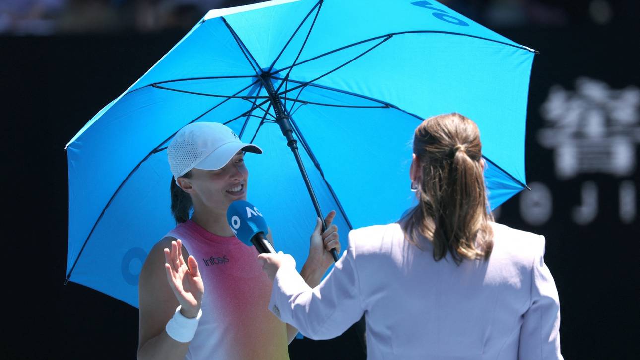 Swiatek braucht nur eine Stunde