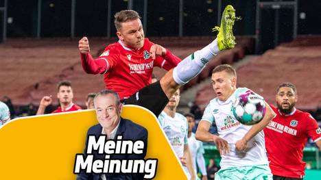 Markus Höhner (v.) kommentiert das Samstagsspiel zwischen Bremen und Hannover