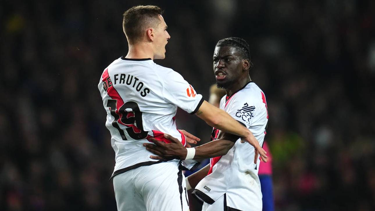 De Frutos und Rayo Vallecano jubeln - aber nur kurz