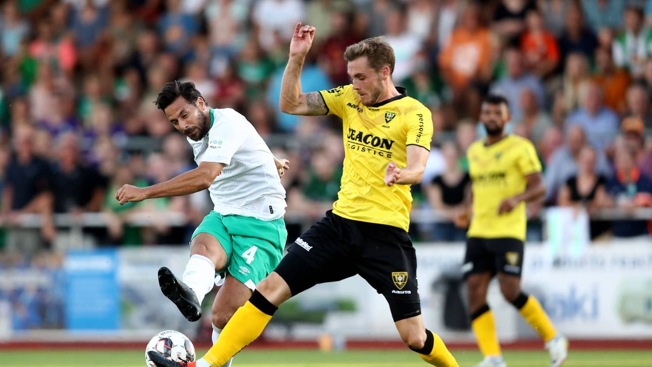 Werder-Remis bei Pizarro-Comeback