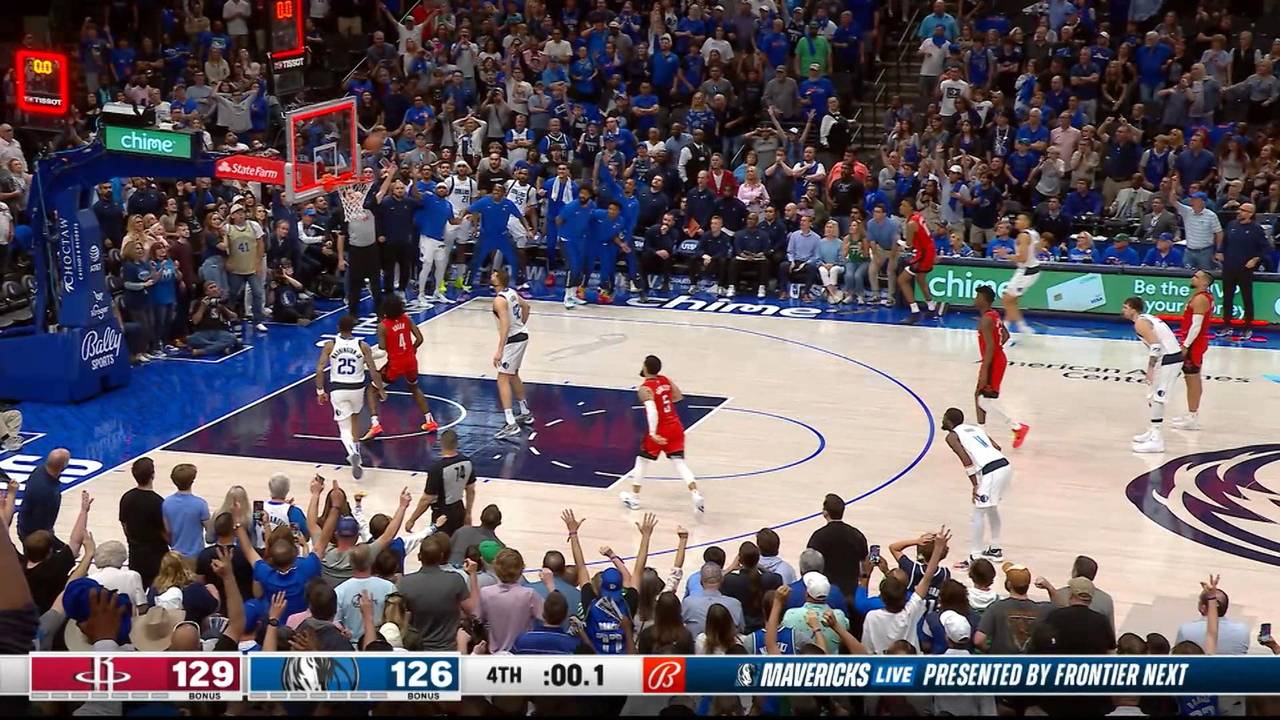 NBA: Buzzer-Ausgleich verhilft den Dallas Mavericks zum Sieg gegen die Rockets