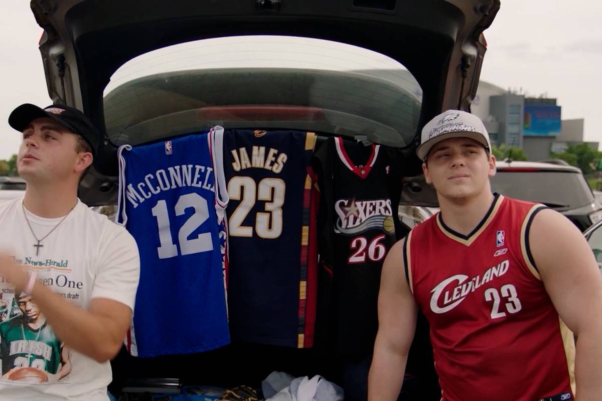 "LeBron James, willkommen in Philly!"