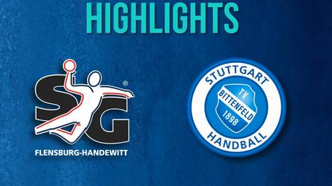 Die Highlights der Partie SG Flensburg-Handewitt - TVB Stuttgart aus der Handball-Bundesliga im Video.