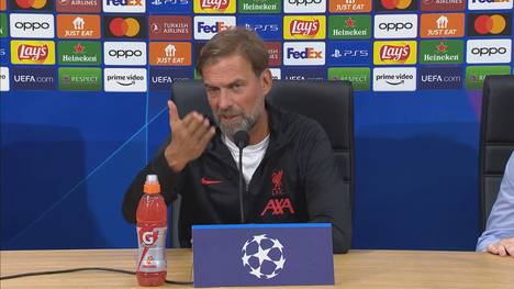 Ist Neapel eine gefährliche Stadt? Mit dieser Frage am Ende der PK brachte ein Journalist Jürgen Klopp gegen sich auf. 