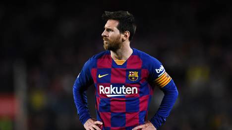 Lionel Messi kann derzeit offenbar nur unter Schmerzen spielen