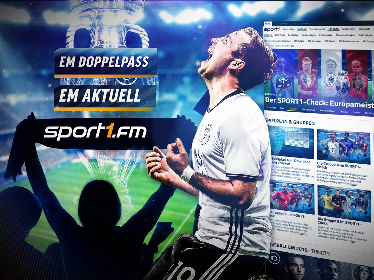 Die Berichterstattung Zur Em 16 Auf Allen Sport1 Plattformen