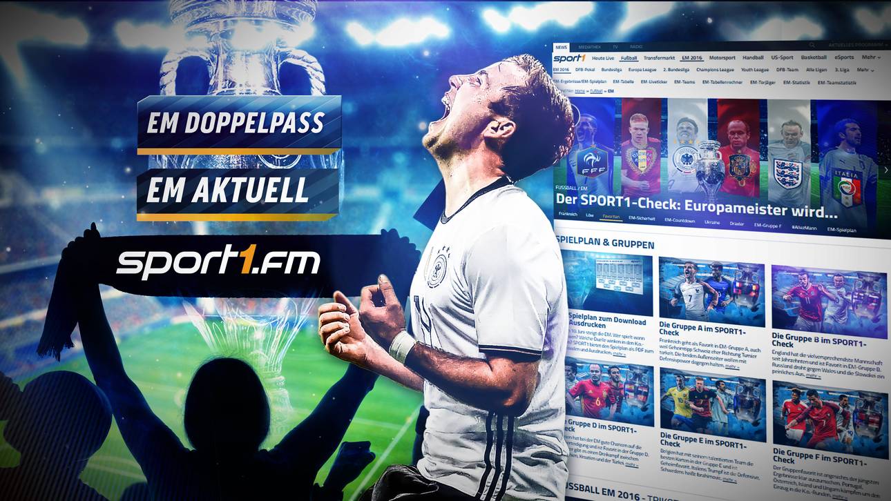 Das große SPORT1-Paket zur EM 2016