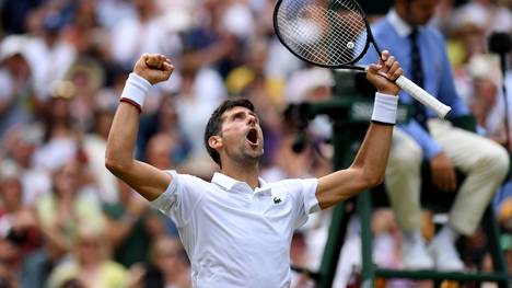 Novak Djokovic steht im Halbfinale von Wimbledon