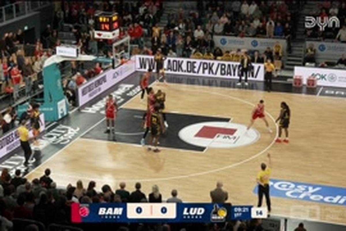 Spiel Highlights zu BMA365 Bamberg Baskets - MHP RIESEN Ludwigsburg