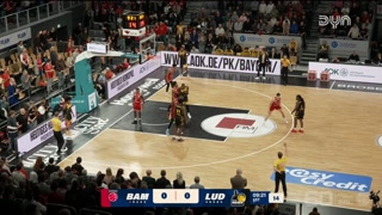 BMA365 Bamberg Baskets - MHP RIESEN Ludwigsburg | BBL-Highlights im Video