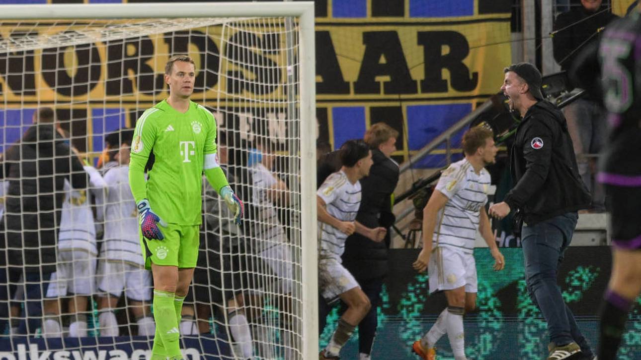 Neuer nach Pokal-Blamage verspottet