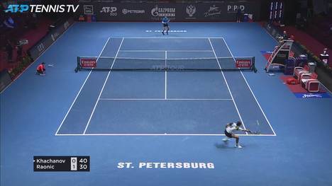 Milos Raonic und Karen Khachanov gehören zu den weltweiten Topspielerin im Tenniszirkus. Das Viertelfinale von St. Petersburg gestaltete sich allerdings einseitig.