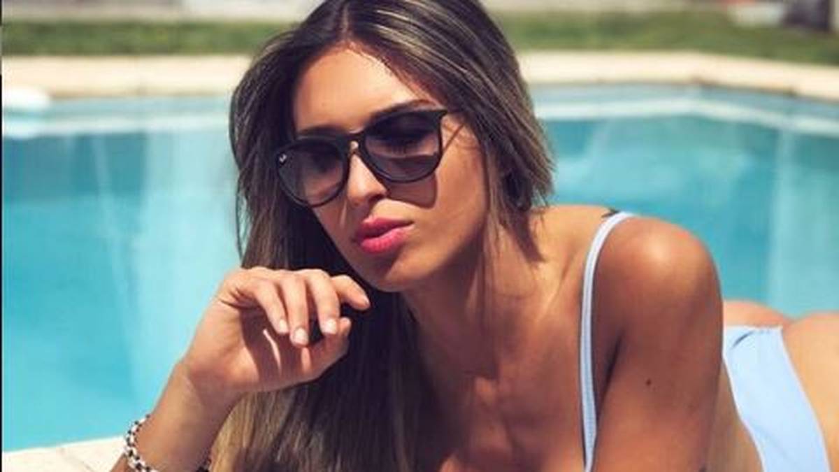 Agustina Gandolfo genießt die Sonne - und sonst das Leben an der Seite von Inter-Star Lautaro Javier Martínez