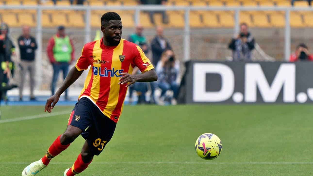 Samuel Umtiti absolvierte in dieser Saison 23 Serie-A-Spiele für Lecce