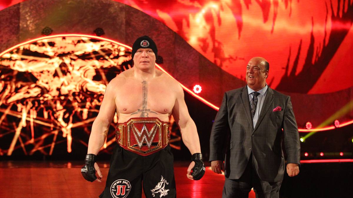 Der allzu passende Gegner: Brock Lesnar, der Mann, der vor vier Jahren in New Orleans die legendäre WrestleMania-Siegesserie des Undertaker beendete