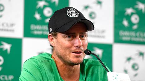 Team Training Sessions & Press Conference: Davis Cup World Group First Round - Australia v Brisbane