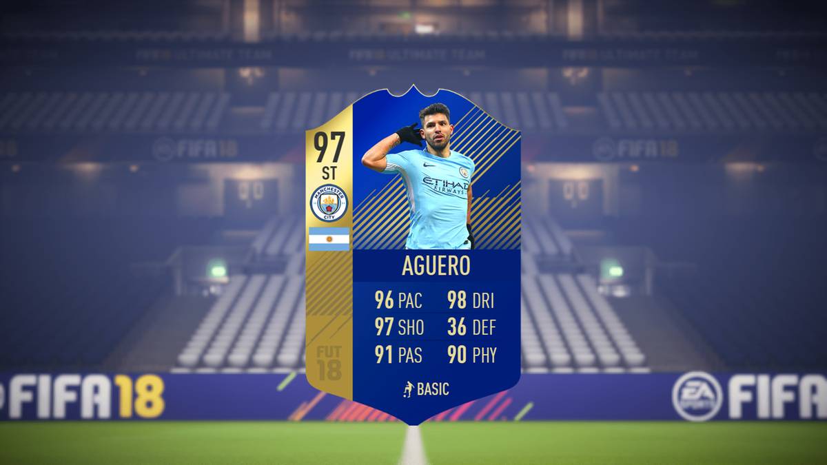 Sergio Aguero 97 - Manchester City