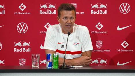 Jesse Marsch hat auf der Pressekonferenz vor dem ersten Pokalauftritt der Leipziger Stellung zu den Gerüchten um Marcel Sabitzer genommen, der mit einem Wechsel zum FC Bayern in Verbindung gebracht wird. 
