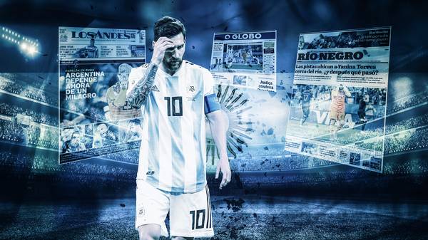 WM 2018: Pressestimmen zu Argentinien - Kroatien mit Lionel Messi