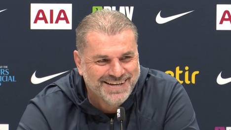 Tottenham-Coach Ange Postecoglou konterte auf seine gewohnt lockere Art einen Journalisten, der davon ausgeht, dass die Spurs nicht in der Lage seien, die Premier League zu gewinnen.