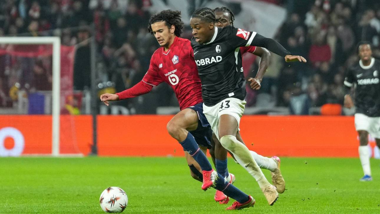 Letzter Spieltag der Ligaphase: Lille gegen Freiburg