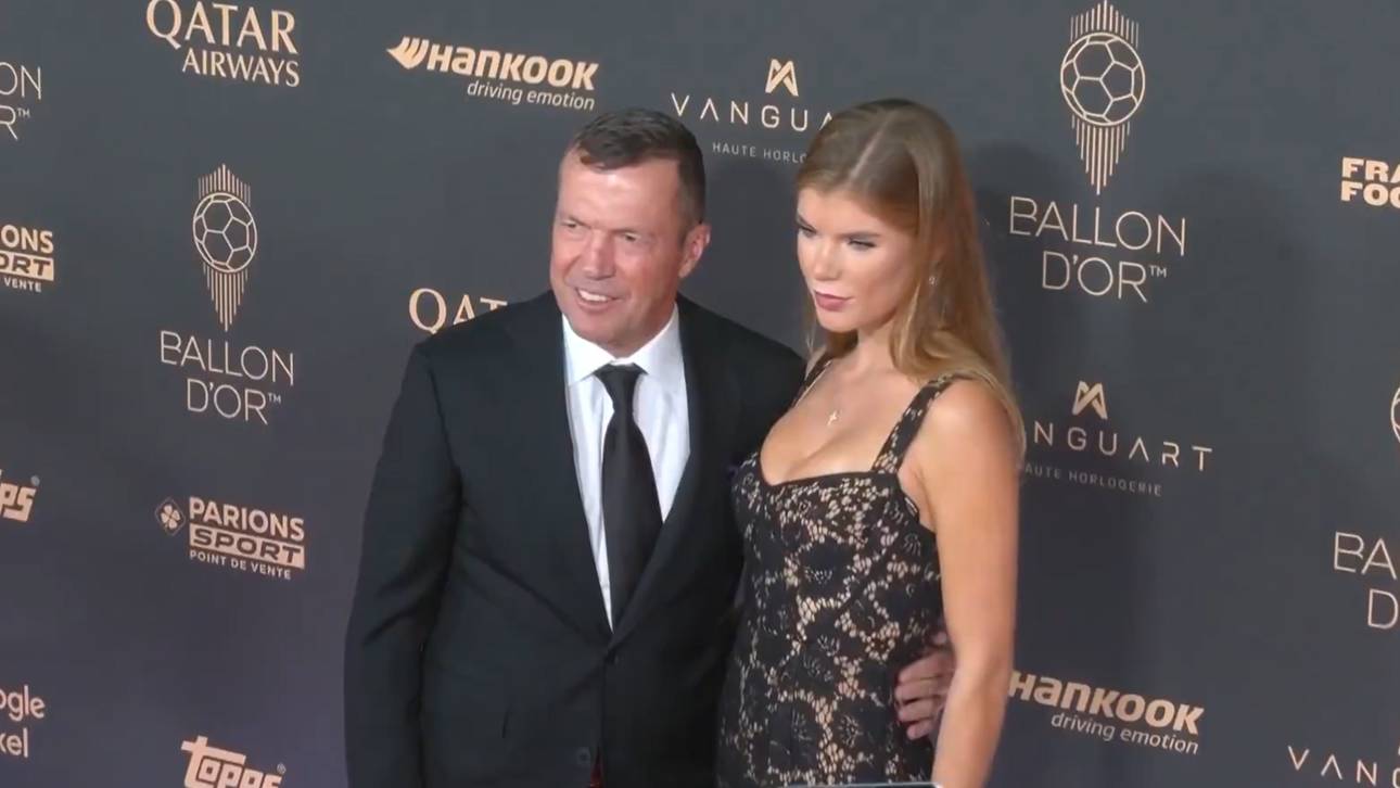 Lothar Matthäus ist bei der Ballon-d'Or-Veranstaltung vor Ort