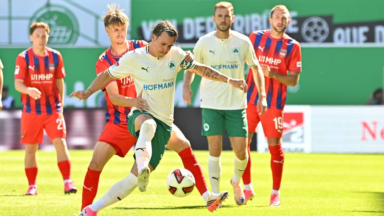 Heidenheim klopft oben an