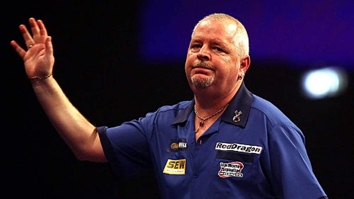 "The Thorn" kann es nicht fassen. Die hohen Scores von van Gerwen zermürben den Schotten