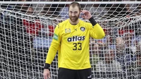 DHB-Star Andreas Wolff wurde gegen die Schweiz zum Spieler des Spiels gewählt