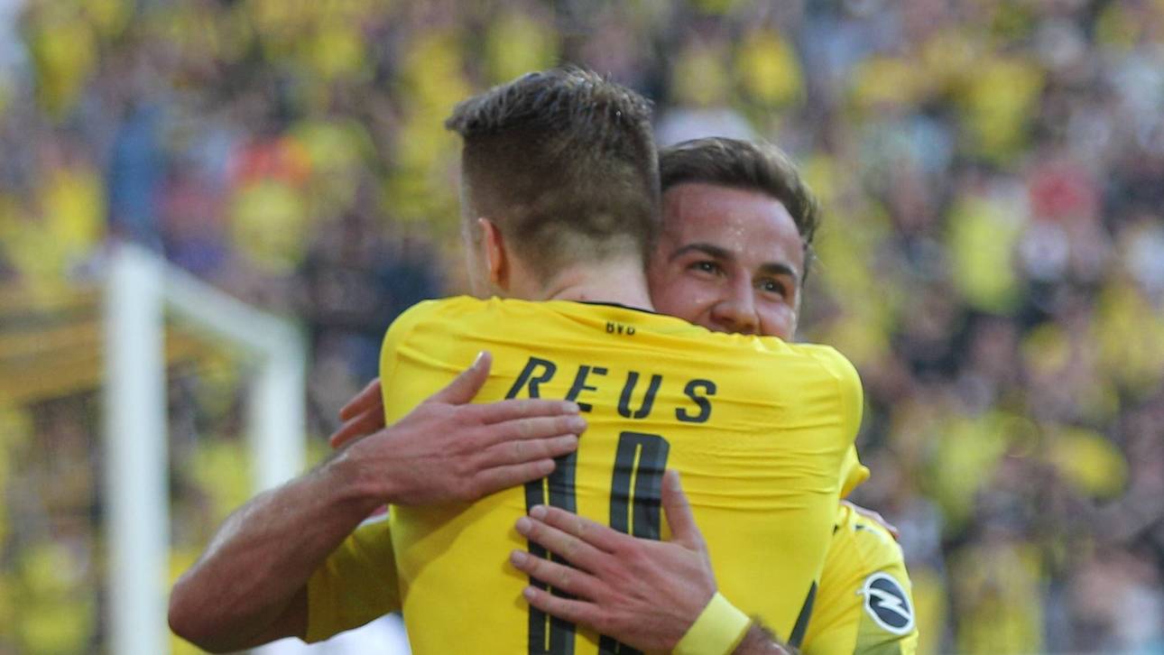 Reus stellt sich vor Götze
