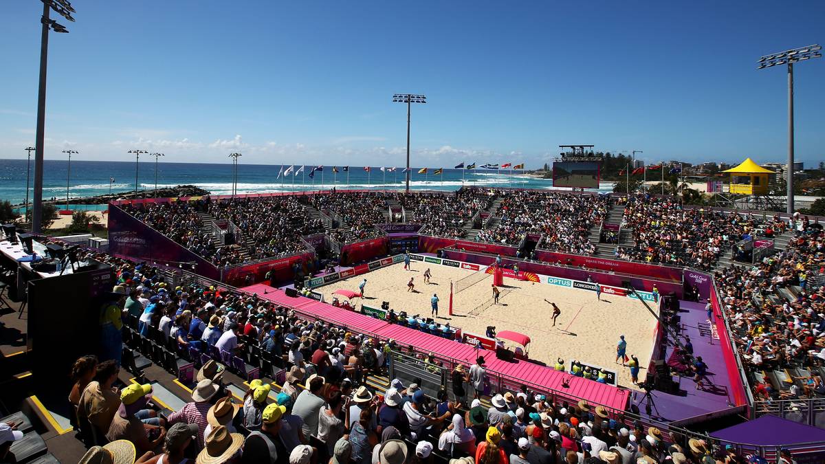 Traumhafte Kulissen gehören zum Alltag der besten Spieler der Welt. Erst im vergangenen Jahr steigen direkt am Strand von Coolangatta in Australien die Commonwealth Games statt