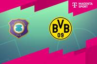 FC Erzgebirge Aue - Borussia Dortmund II: Tore und Highlights | 3. Liga